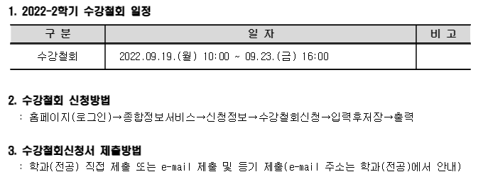 2022학년도 수강철회 기간 및 방법 안내 | 공지사항 | DOPL : 경찰법학전공 2022학년도 수강철회 기간 및 방법 안내 | 공지사항 | Dopl : 경찰법학전공