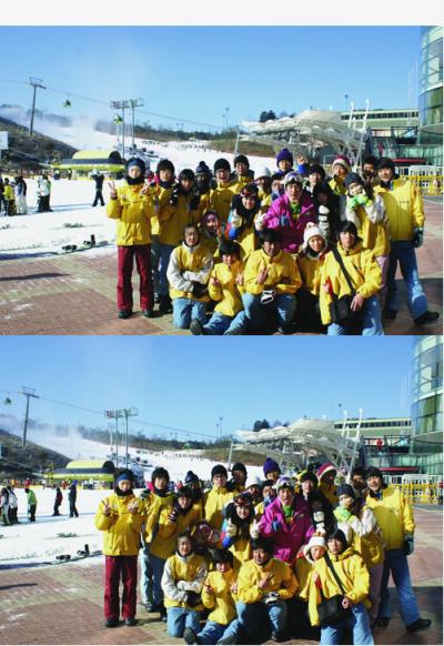 안녕하십니까!!  12월 13,14,15,16 일 스키교양 보드 초급1반 사진이요!!! 사진3