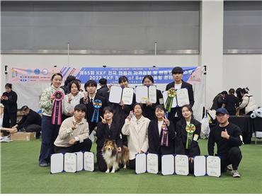 중부대학교 반려동물학부 제 85회 전국 핸들링 컨테스트 석권