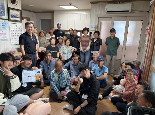중부대학교 충청앵커사업단, 금산군 진산면 부암2리(가막골) &lsquo;생명 골든타임 사수 프로그램&rsquo; 성료