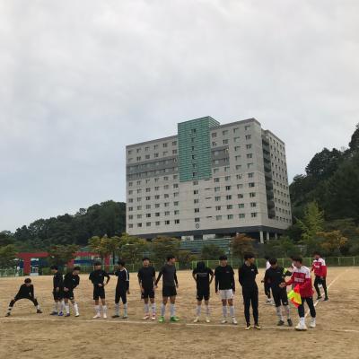 19년도 체육대회 축구 준결승 사진(9/25)