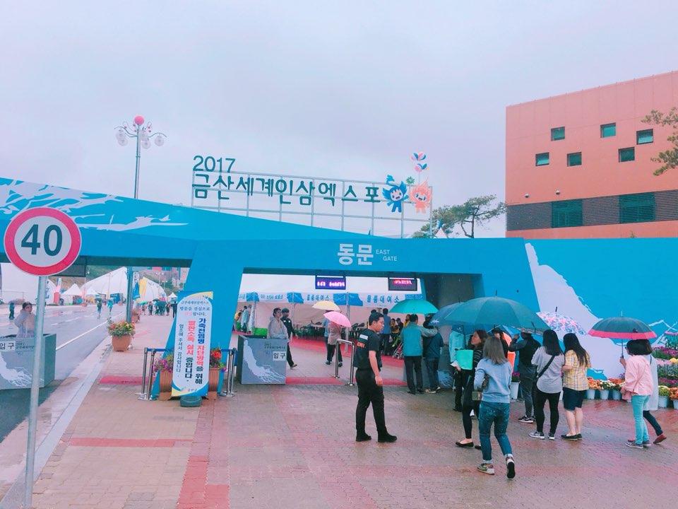 2017금산세계인삼엑스포 자원봉사자 참여 사진1