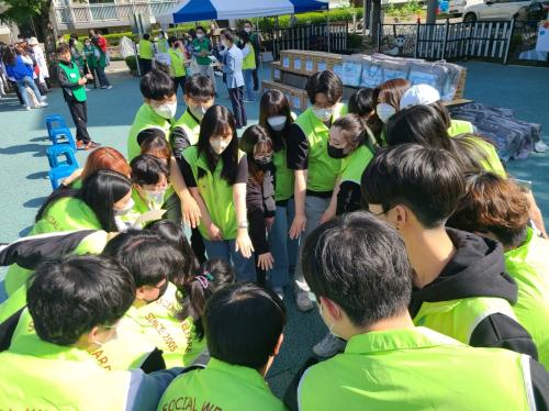 산내종합사회복지관 '마음을 전하는 시원한 여름' 봉사