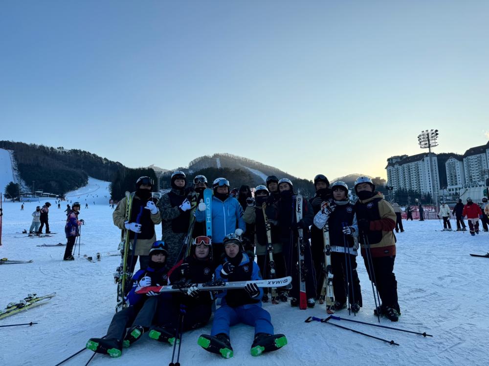레저스포츠학전공 동계스포츠 스키 집중강의 현장실습 3 사진1