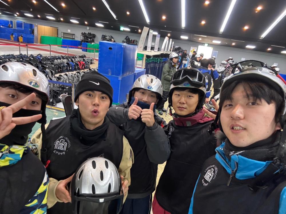 레저스포츠학전공 동계스포츠 스키 집중강의 현장실습4 사진2