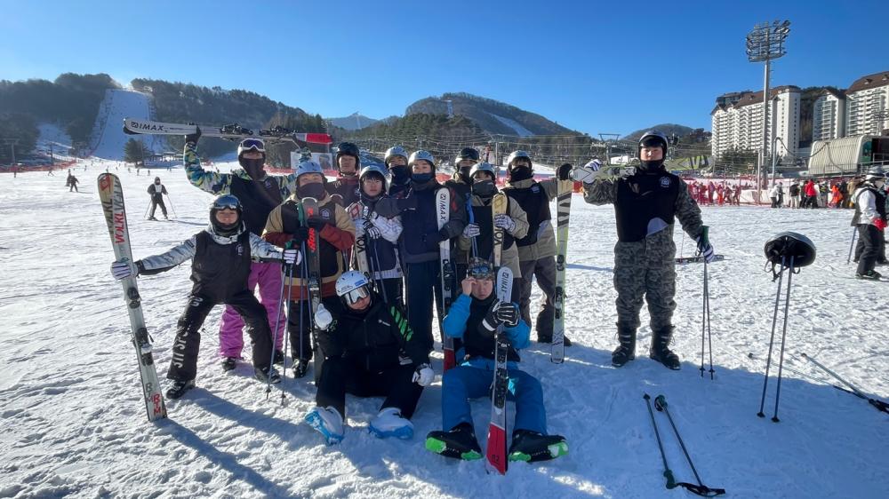 레저스포츠학전공 동계스포츠 스키 집중강의 현장실습4 사진3