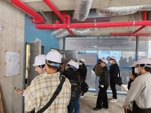2023-04-13 건축설비 현장견학 수업특강 진행