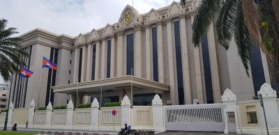 프놈펜의 건축 왕궁과 상징물