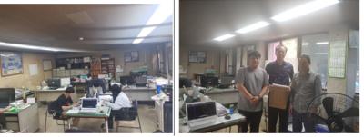 현장실습방문: 김 종우