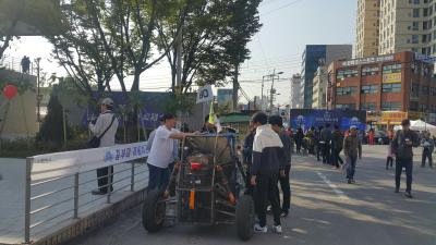 2018년 서울시 장안평 자동차 축제 참가(중부대_자동차관리학과)