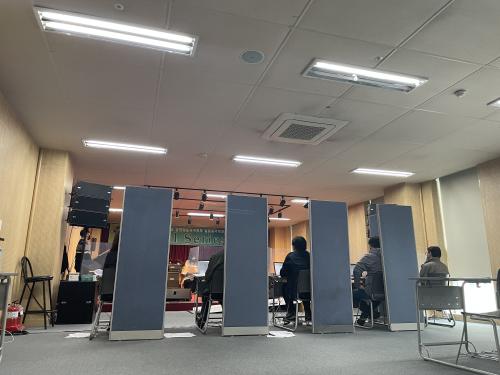 중부대는 지금 22 수시 실기 고사 진행 중