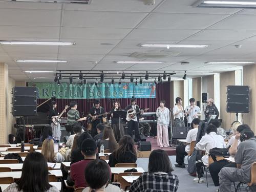 2학기 락앙상블 수업 현장