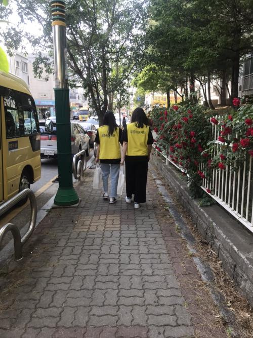 [성락종합복지관] 2021년도 5월 후원물품 정리  봉사활동