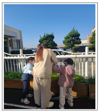 [대전광역시립둥지어린이집] 2022년 10월 NEST 텃밭생태놀이 봉사활동